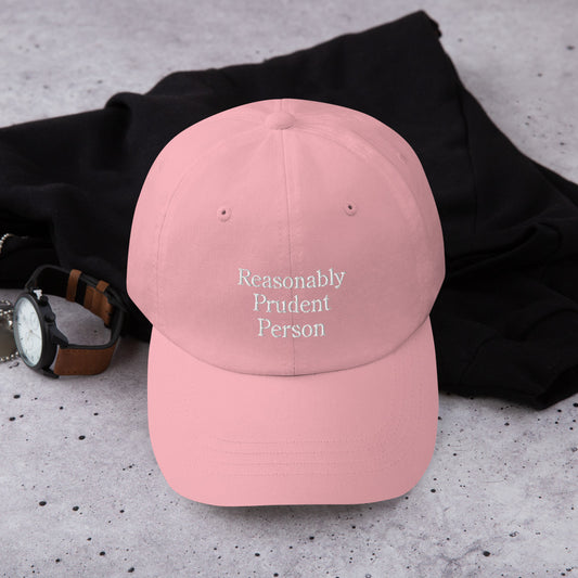 REASONABLY PRUDENT PERSON HAT