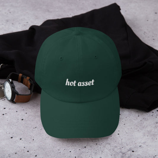 HOT ASSET HAT (CURSIVE)
